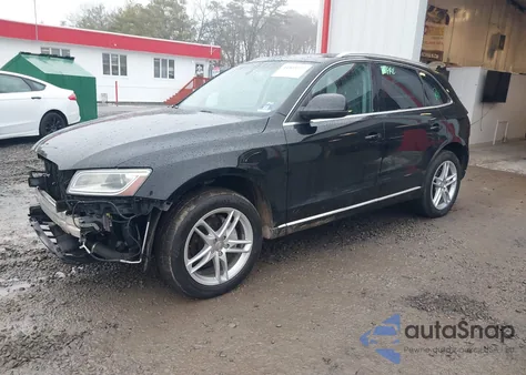 2014 Audi Q5 2.0T Premium z USA, uszkodzony, nr VIN WA1LFAFP4EA077617